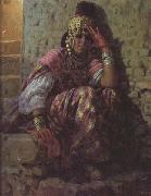 Etienne Dinet Une Ouled Nail (mk32) oil painting picture wholesale